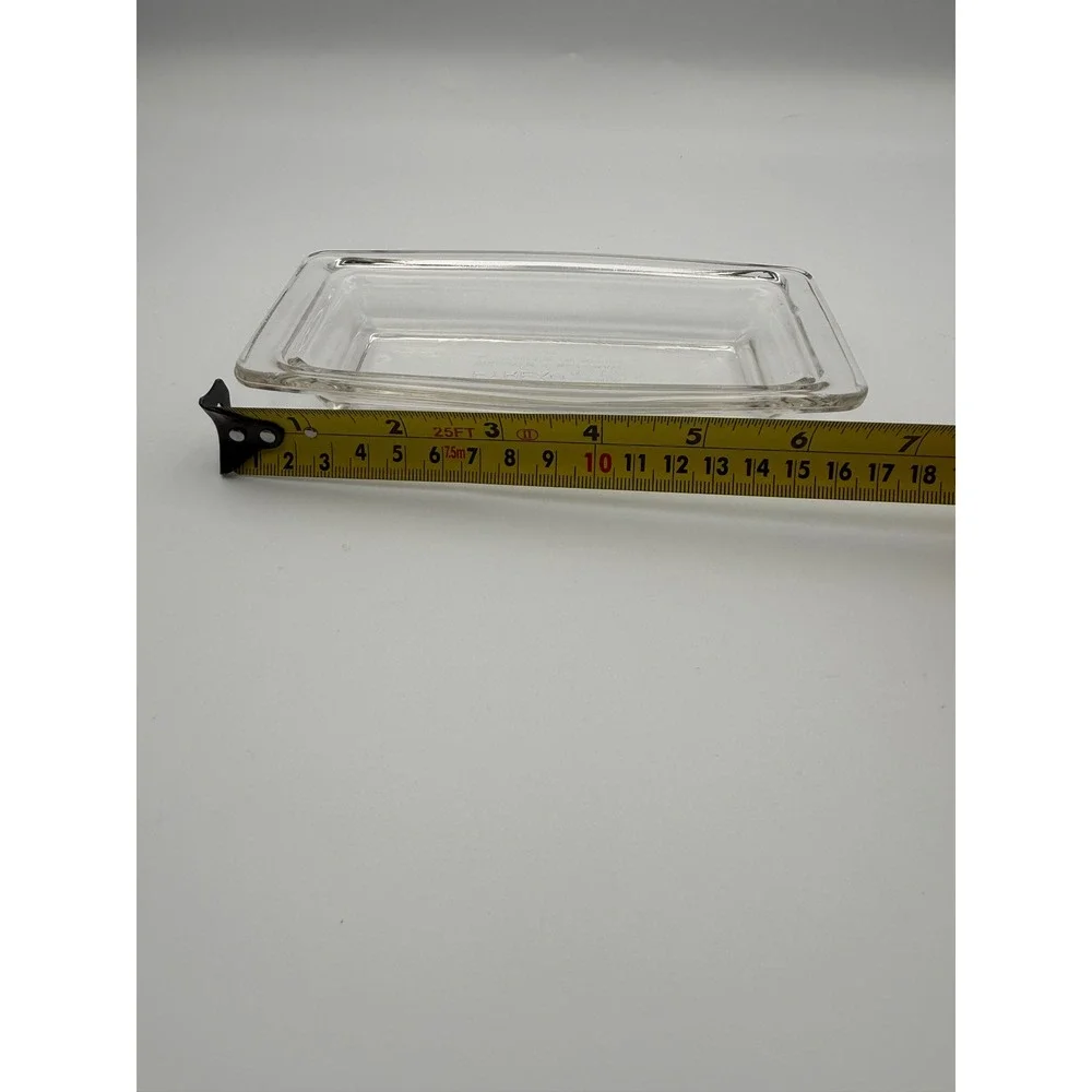 Vintage Pyrex 72-B Clear Glass Rectangular Lid for Baking Dish Oven Microwave
